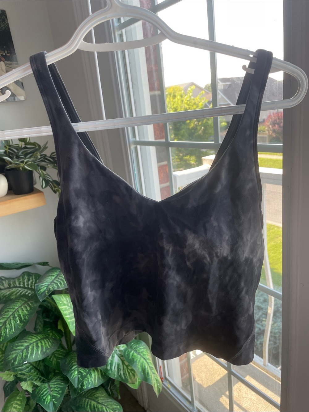 Women’s Lululemon Black Marble Tank Top